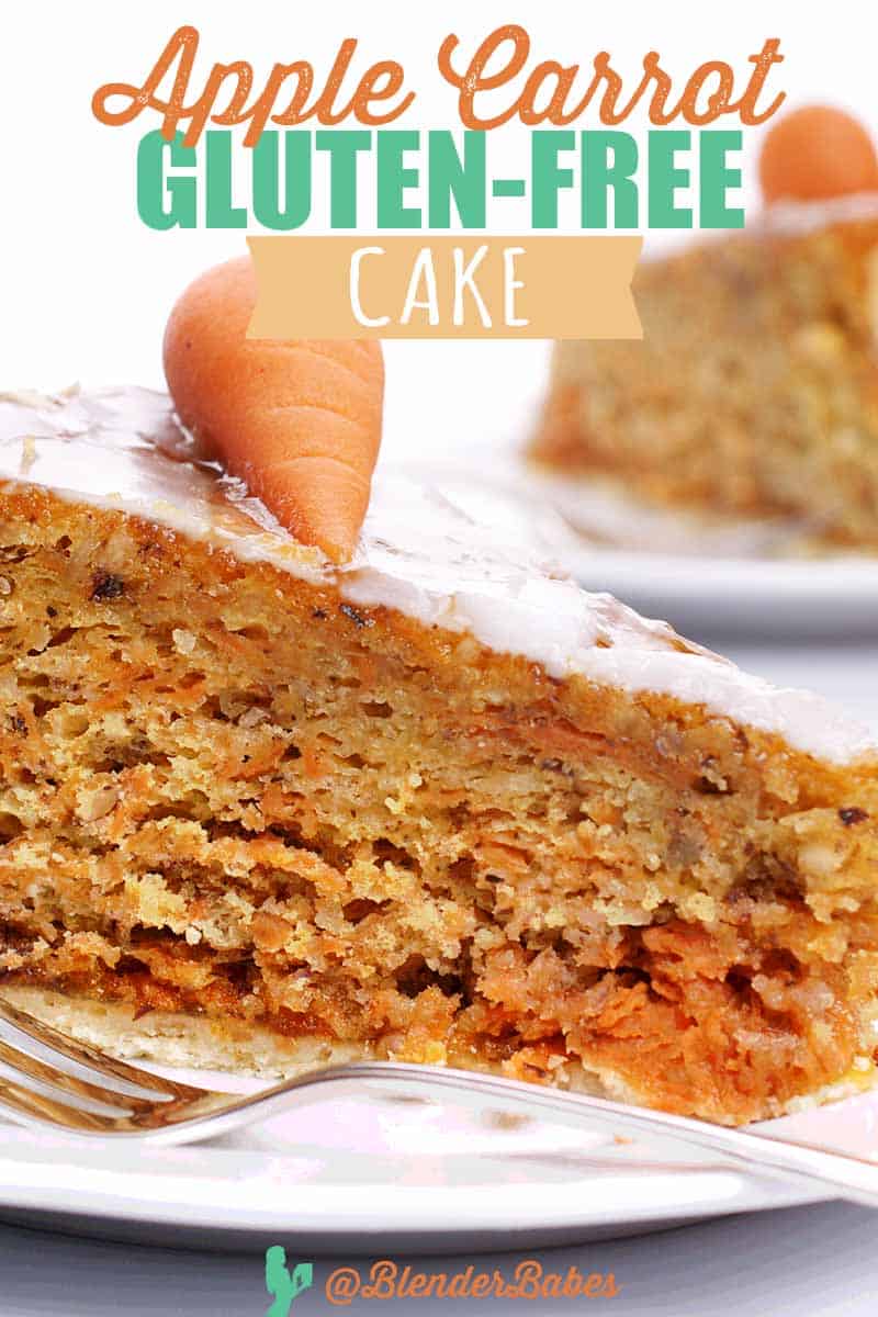 Apple Carrot Gluten-Free Cake Recipe | Blender Babes