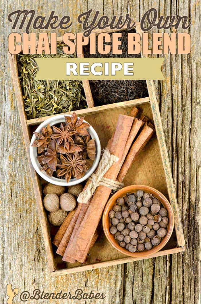 Homemade Chai Spice Recipe #chaispice #homemadechai #diychai #chairecipes #blenderbabes