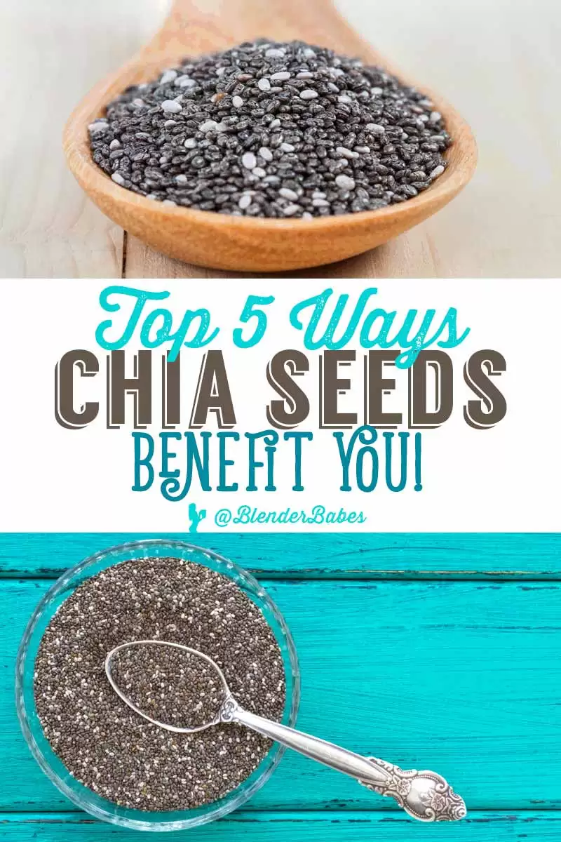 Top 5 Ways Chia Seeds Benefit You via @BlenderBabes 