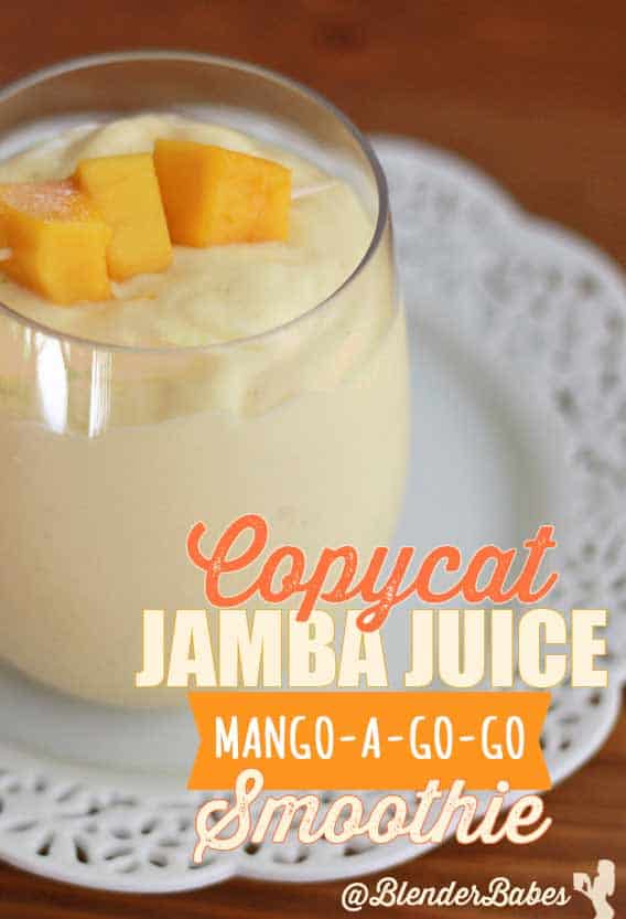 Jamba Juice Mango A Go Go Recipe : Satisfy your thirst and sweet tooth with a refreshing drink of fresh flavors which only requires 4.
