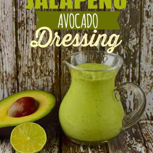 Healthy Jalapeno Avocado Dressing Blender Babes