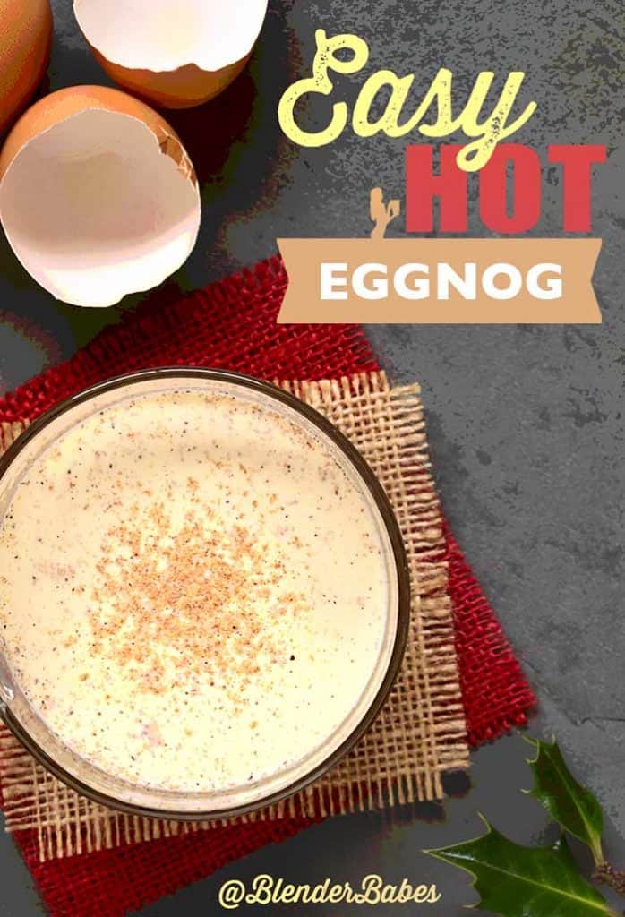 Easy Hot Eggnog Recipe Blender Babes