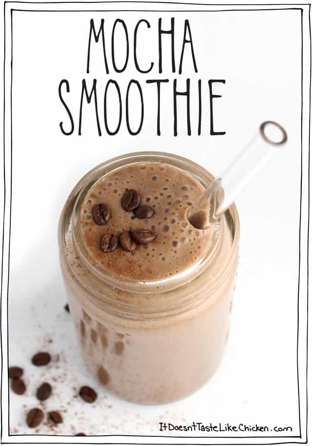 Smoothie Recipes for Kids - Mocha Smoothie
