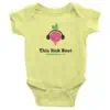 Sick Beet baby onesie