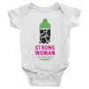 Strong Woman baby onesie