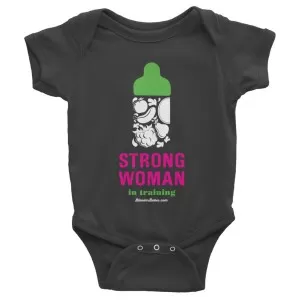 Strong Woman baby one-piece