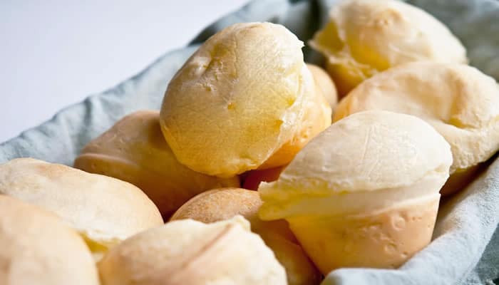 Gluten Free Brazilian Cheese Bread by @BlenderBabes