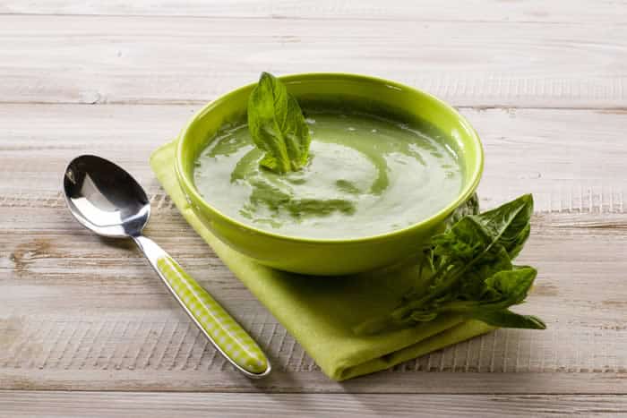 Raw Basil Soup