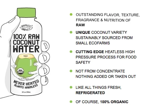 Harmless Harvest: The #1 Best Tasting Coconut Water by @BlenderBabes