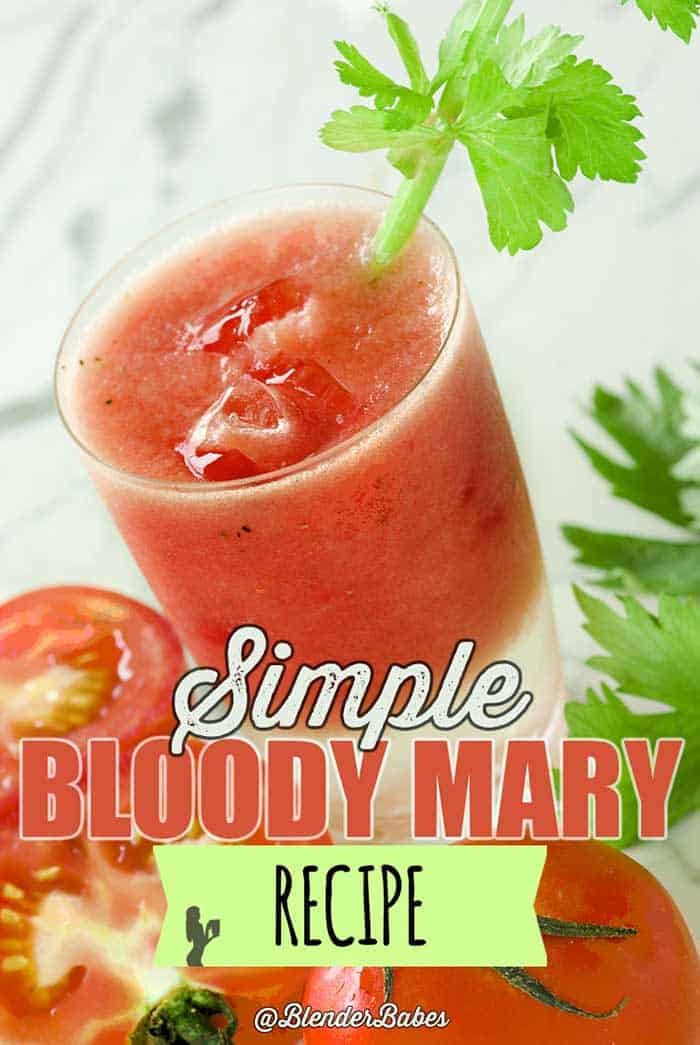 Bloody mary recipe
