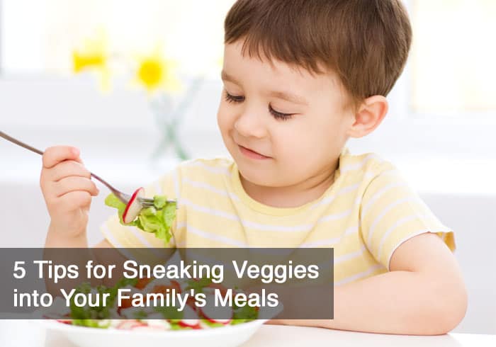 5 Tips for Sneaking Veggies into Your Family's Meals by @BlenderBabes