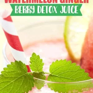 Anti-aging watermelon detox juice