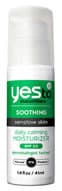 YES TO CUCUMBERS DAILY CALMING MOISTURIZER WITH SPF 30 Yes To Cucumbers Daily Calming Moisturizer With SPF 30 Yes To Natural & Organic Product Copmany Favorites at Natural Product Expo by @BlenderBabes